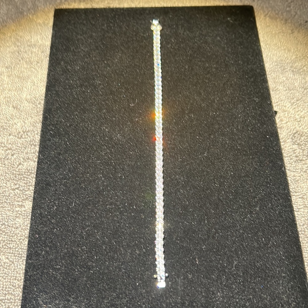 Touchstone Crystal By Swarovski Be Seen Tennis Bracelet